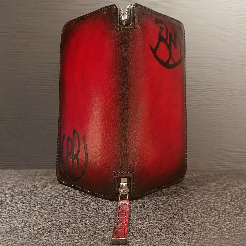 レッドムーン　手染め特別仕様システム手帳　新品 安心の修理保証付き レッドムーン REDMOON専門店 正規通販 RM
