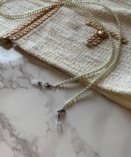 大粒パールマスクチェーン - TOPCHIC