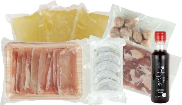 土佐はちきん地鶏 鶏しゃぶ＆鶏鍋堪能セット - 森田フーズ