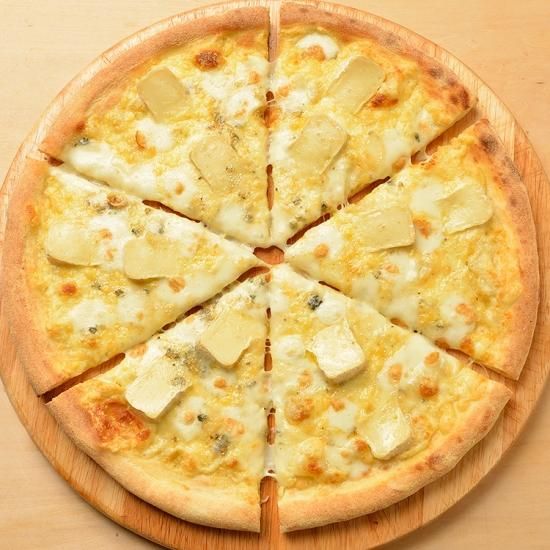 4種チーズ ホール 6枚セット ワンピースピザ専門店 One Sixth ワンシックス 4種チーズ ホール 6枚セット ワンピースピザ専門店 One Sixth ワンシックス
