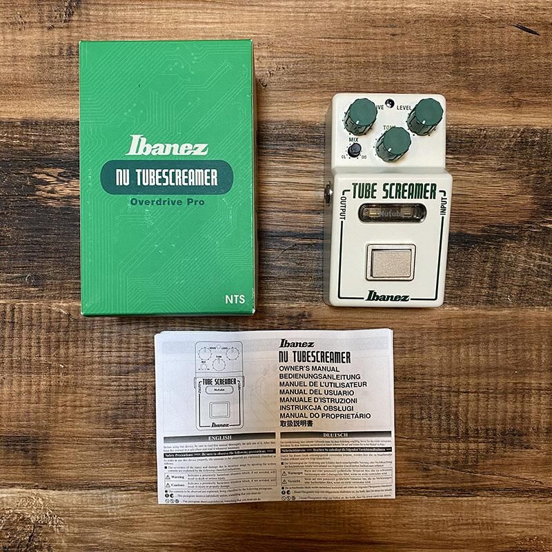 REAL真空管サウンドIbanez NTS NU TUBESCREAMER Tube Screamer with Ultra-Small Vacuum Tubes! / Ibanez NU