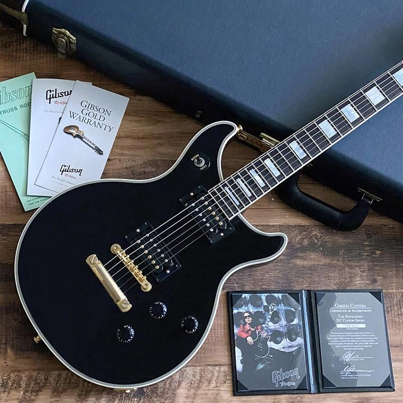 中古］Gibson Custom / Tak Matsumoto DC Custom Ebony 2nd Edition