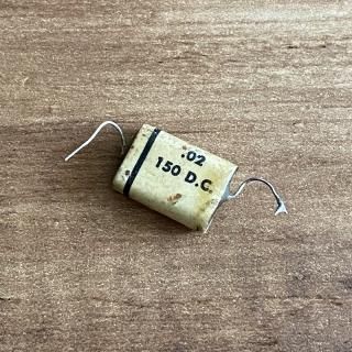 ΥơSprague / 1950s Phonebook Capacitor for Flying V, Explorer, Les Paul Custom