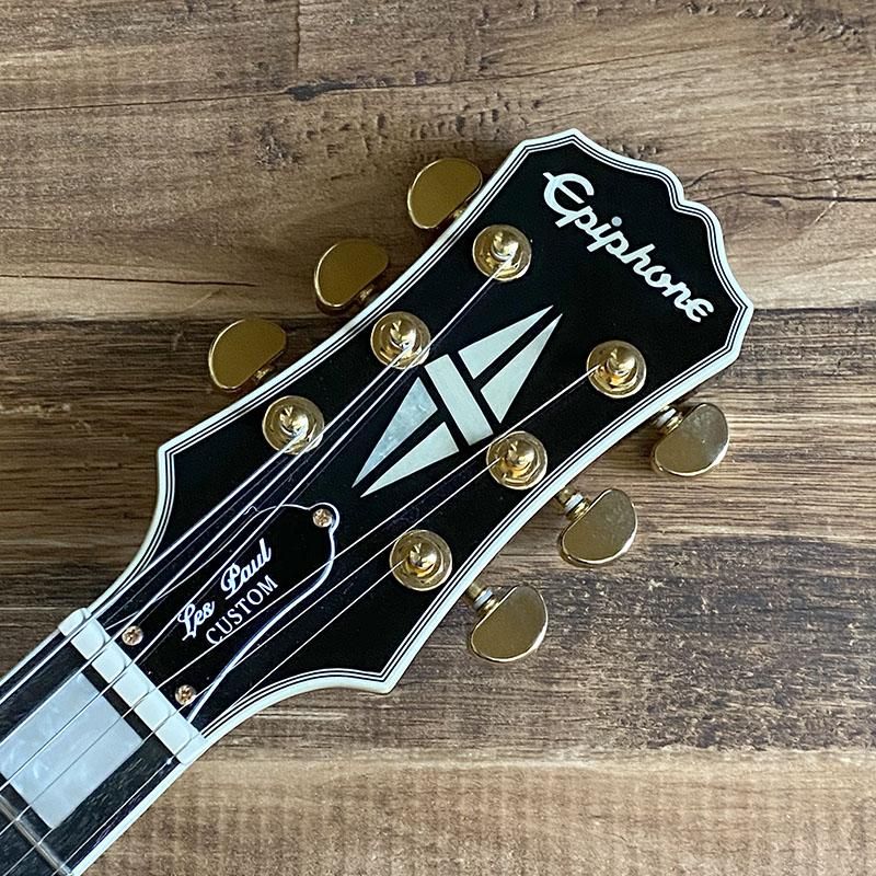 タイムセール 半額 CUSTOM つつましく Lespaul Epiphone PRO 美品 ソフトケース付 ギター