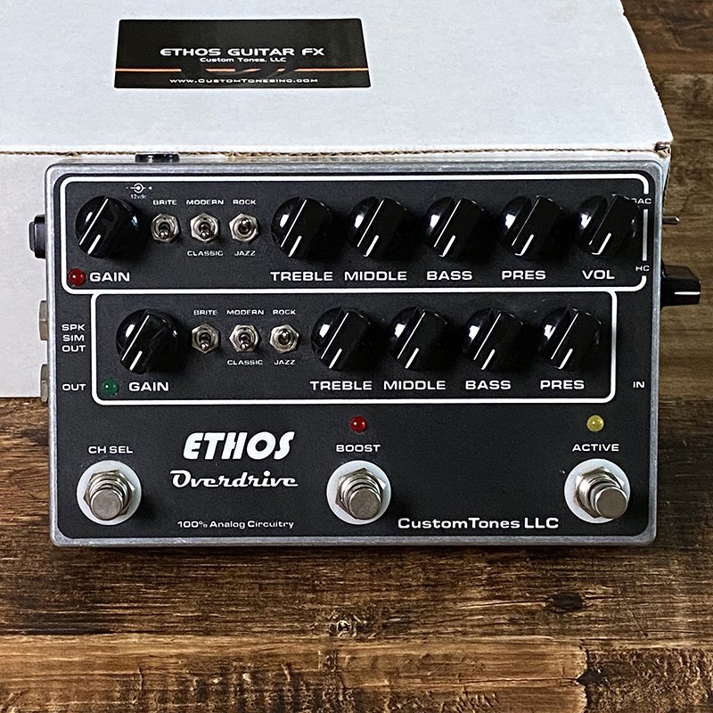 Ethos Overdrive プリアンプ 美品 返品OK www.eadwyden.com.br