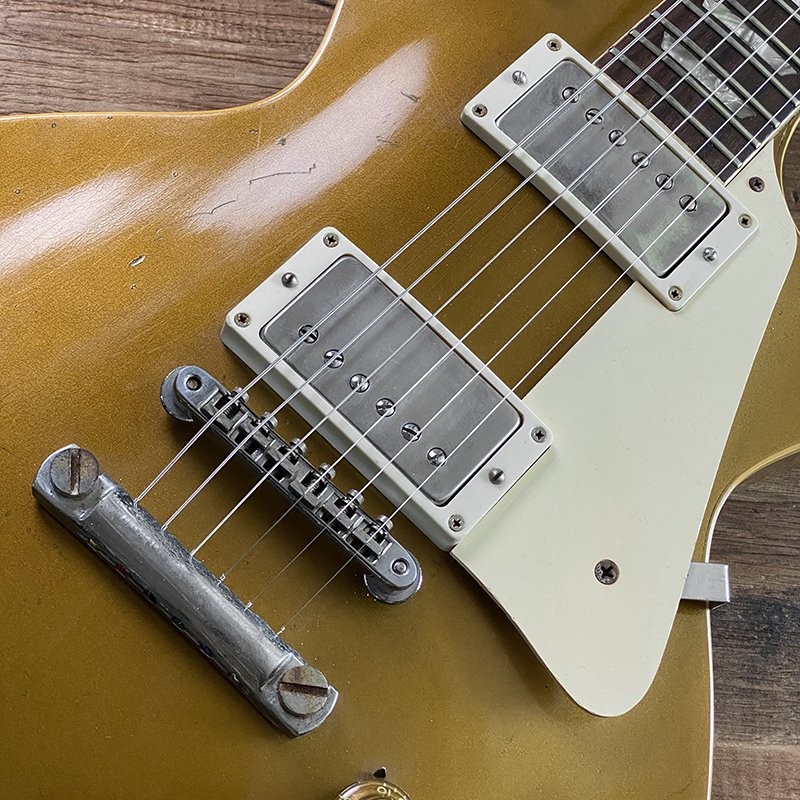 ヴィンテージ Gibson 1970年製 Les Paul Deluxe Conversion Gold Top Vintage Style By Mg Co Ltd ヴィンテージ スタイル