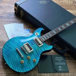 šGibson Custom / Tak Matsumoto DC Standard Flame Top Aqua Blue 2nd Edition