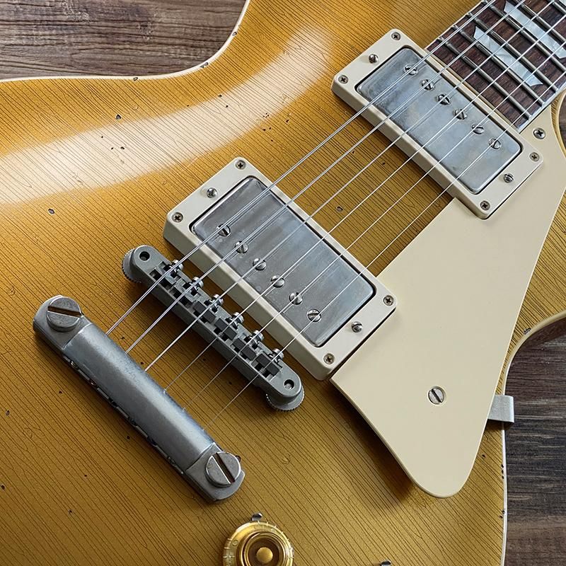 Gibson ‘57レスポール Gold Top Heavy Aged 2017 Gibson Custom 1957 Les Paul Goldtop Reissue Ultra Heavy Aged