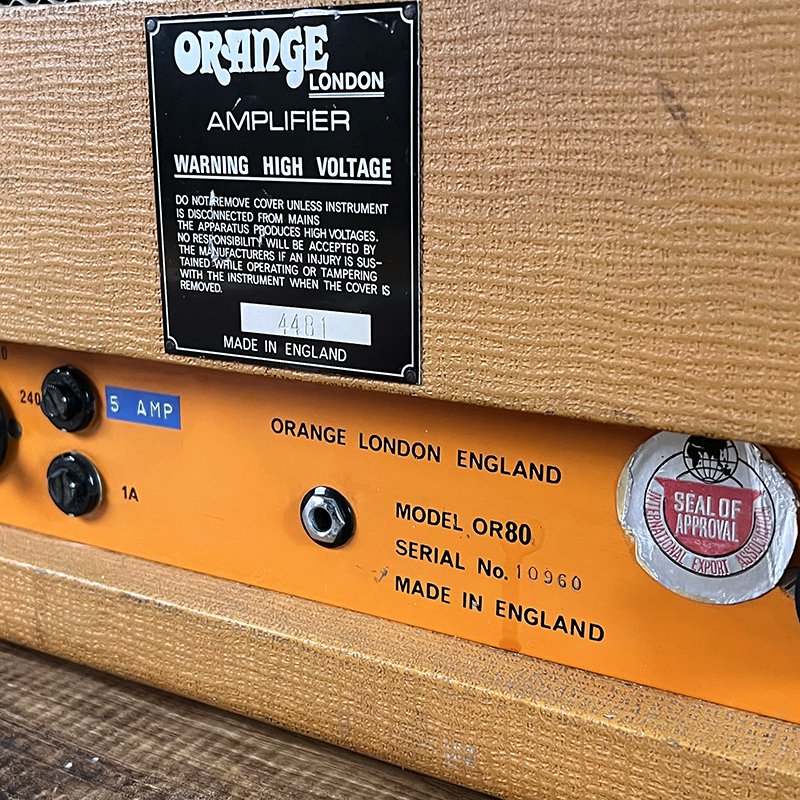 ヴィンテージ］Orange / 1973年製 OR80 Head 