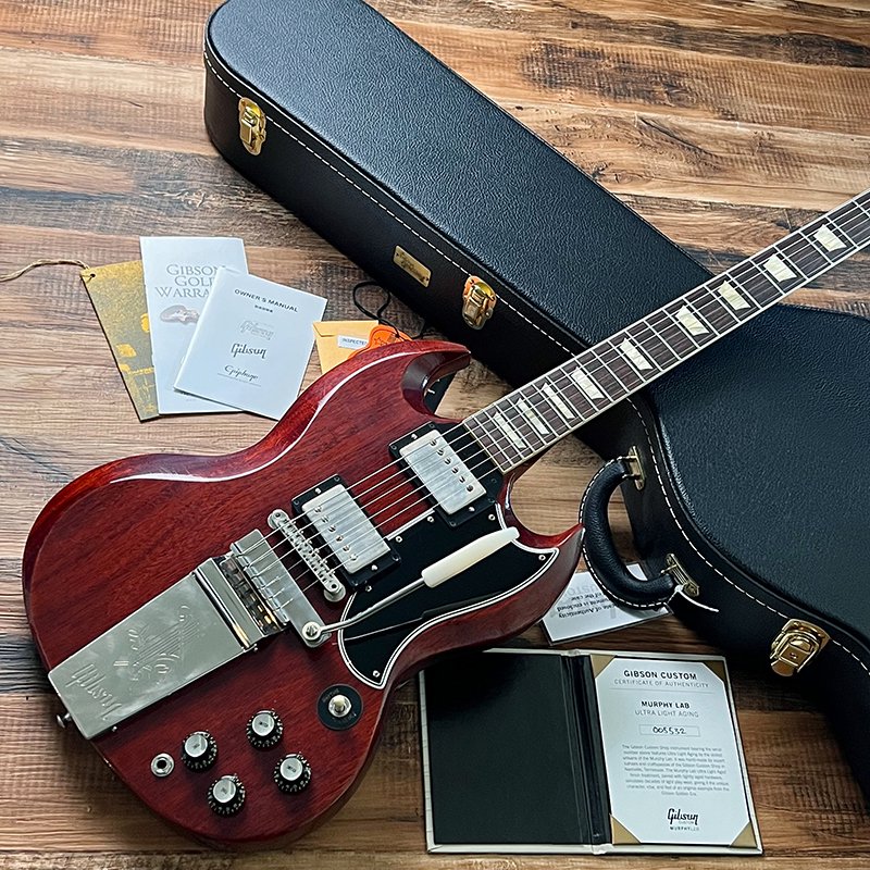 中古］Gibson Custom / Murphy Lab 1964 SG Standard with Maestro