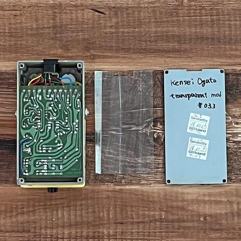 中古］BOSS / SD-1 Transparent Mod by Kensei Ogata - Vintage