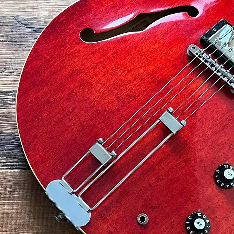 ヴィンテージ］Epiphone / 1982年製 Riviera Cherry Red 