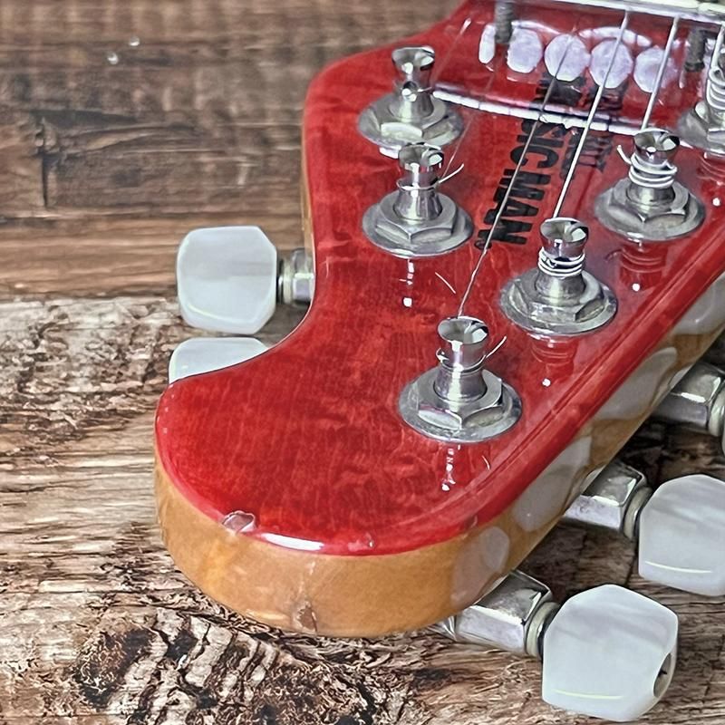 中古］MUSICMAN / AXIS EX Translucent Pink 1997 - Vintage