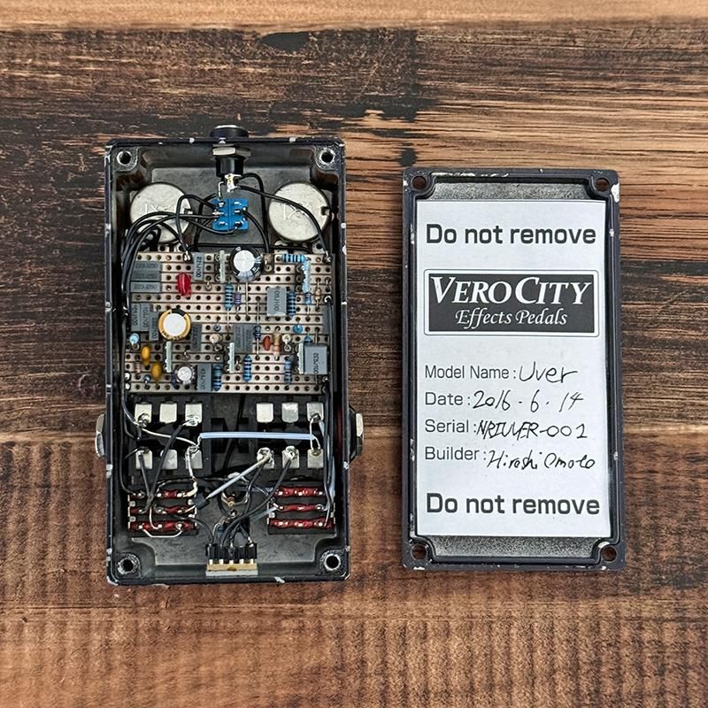 ギター VeroCity Effects Pedals PLEXIGLASS Verocity effects PLEXIGLASS - メルカリ