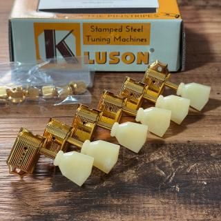 šKluson / KDE-9B-G/9 In Line / PB / Gold / Explorer