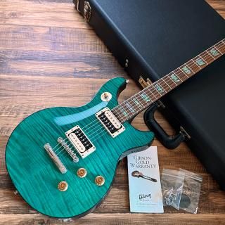 šGibson Custom / Tak Matsumoto DC Standard Flame Top Aqua Blue 2nd Edition