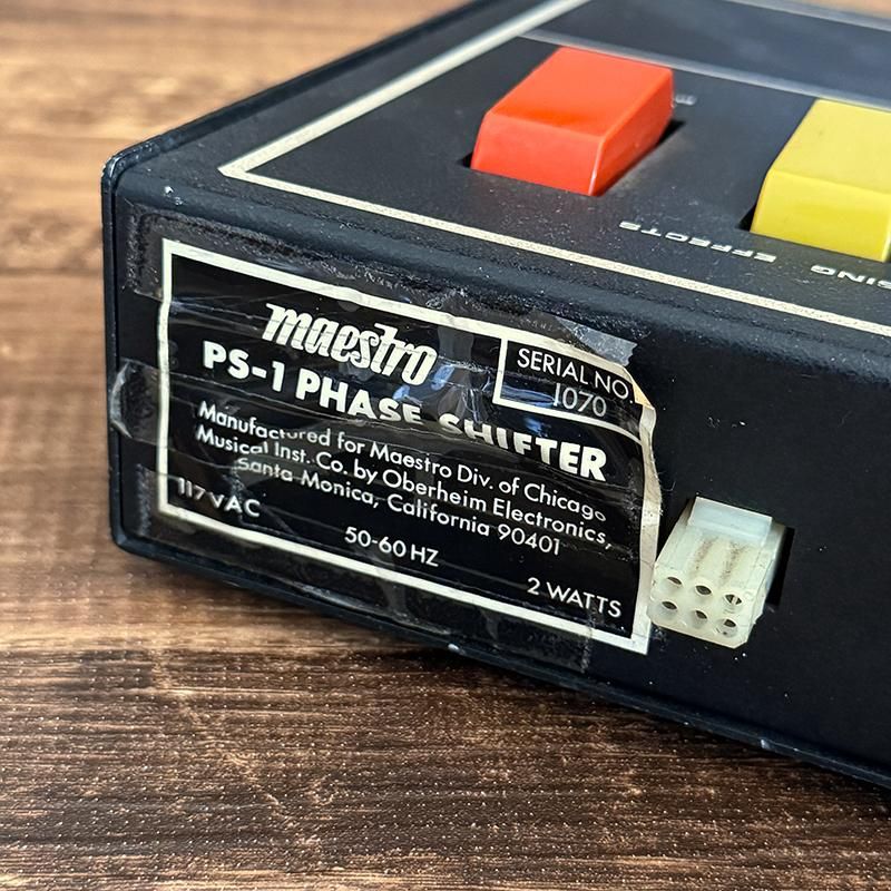 ヴィンテージ］Maestro / 1972 PS-1 Phase Shifter - Vintage-Style by