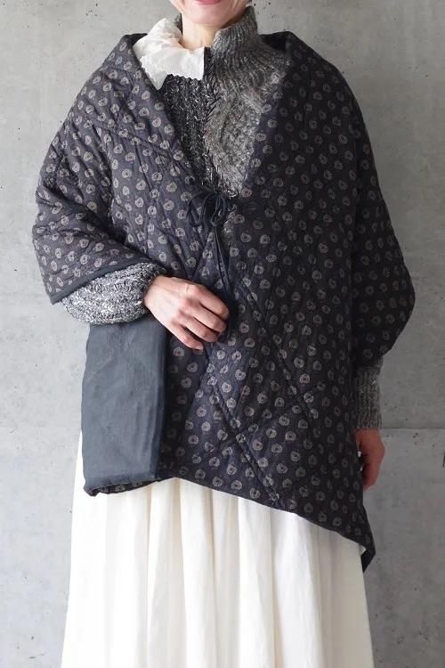 新品タグ付きTOWAVASE ローブ WHITE×YELLOW cabinet ONLINE STORE