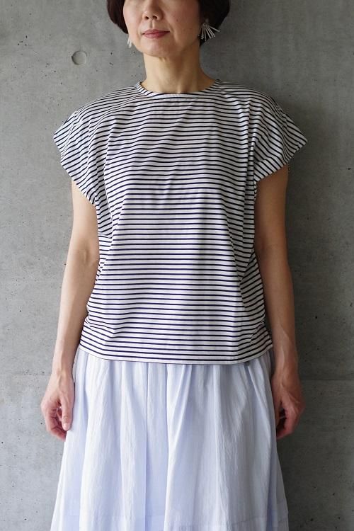 gasa 流星ショルダータックフレンチスリーブ