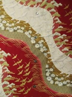 japanese kimono design/deep redĹµΥԲ (ȴ17,000ߡmy-474