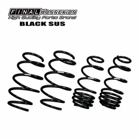 BLACK SUS】 ローダウン スプリングキット NISSAN C26 セレナ 2WD 保安基準適合品 サスペンション 【PGFK-BSN043】  - PRIENT GARAGE（プライエントガレージ）