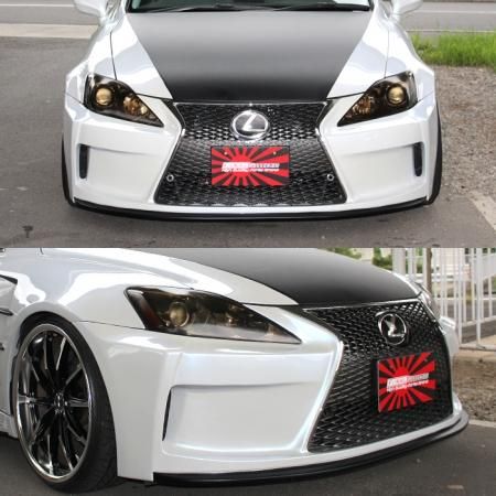 LEXUS IS GSE20 レクサス フロント&バックバンパースポイラー F-06】 FRP製 フロントバンパースポイラー LEXUS GSE20 IS 前期