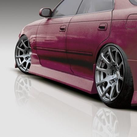 FIRST CONTACT】 FRP製 サイドステップ TOYOTA 90系 マークⅡ
