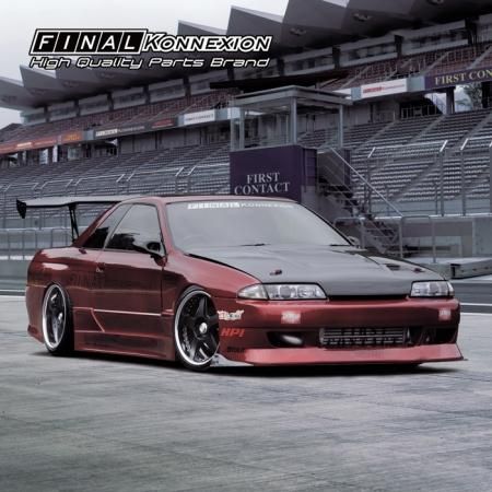 FIRST CONTACT】 FRP製 サイドステップ NISSAN R32 スカイライン