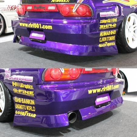 ZERO】 FRP製 TYPE1 エアロ3点キット NISSAN RPS13 180SX専用