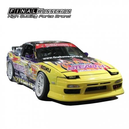 ZERO】 FRP製 TYPE2 エアロ3点キット NISSAN RPS13 180SX専用 エアロ