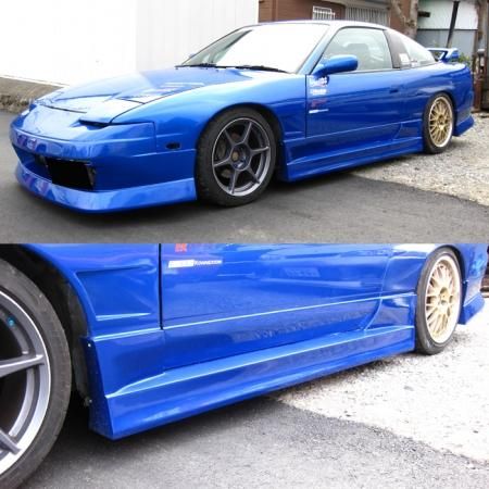INTRUDER】 FRP製 エアロ3点キット NISSAN RPS13 180SX専用 INTRUDER】 FRP製 エアロ3点キット NISSAN RPS13 180SX専用