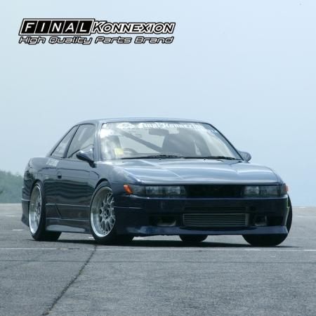 【FIRST CONTACT】　FRP製　TYPE1　リアバンパースポイラー　NISSAN　S13　シルビア専用　エアロ　未塗装品　社外部品　 【PGFK-G16-FCS13R1】 - PRIENT GARAGE（プライエントガレージ）