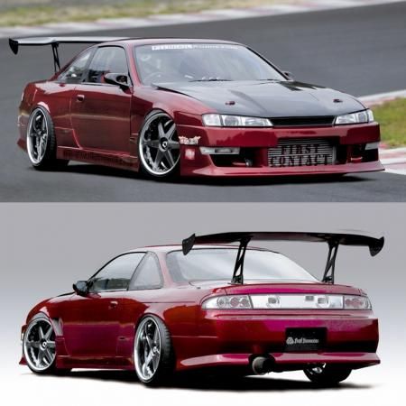 純正に戻したい方にどうぞS 14リアバンパー