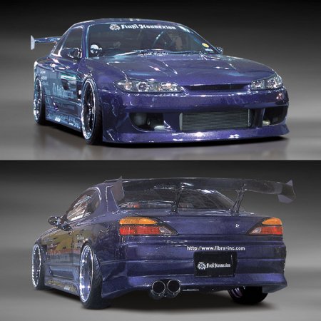 FIRST CONTACT】 FRP製 フロントバンパースポイラー NISSAN S15