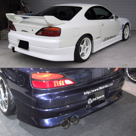 【FIRST CONTACT】　FRP製　サイドステップ　NISSAN　S15　シルビア専用　エアロ　未塗装品　社外部品　 【PGFK-G24-FCS15S】 - PRIENT GARAGE（プライエントガレージ）