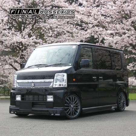 da64w 値段交渉 VG ハーフエアロ K-01】 FRP製 フロントハーフスポイラー SUZUKI DA64W エブリィ