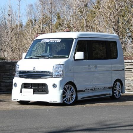 エブリイワゴン DA64W PREMIUM フロントハーフスポイラー