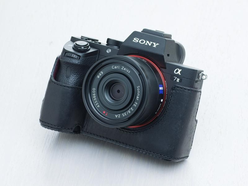 SONYα7II/α7RII/α7SII用レザーケース・ボディスーツ