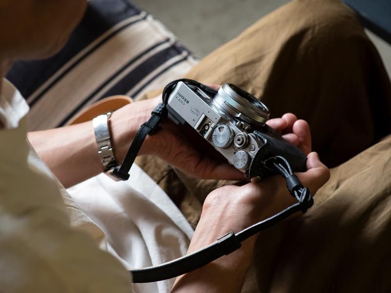 FUJIFILM X100F用本革ボディスーツ/レザーケース