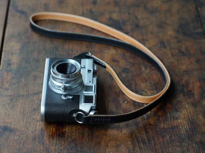 スマホ/家電/カメラライカM3用　 VORTEX CAMERA STRAP レザーカメラストラップ