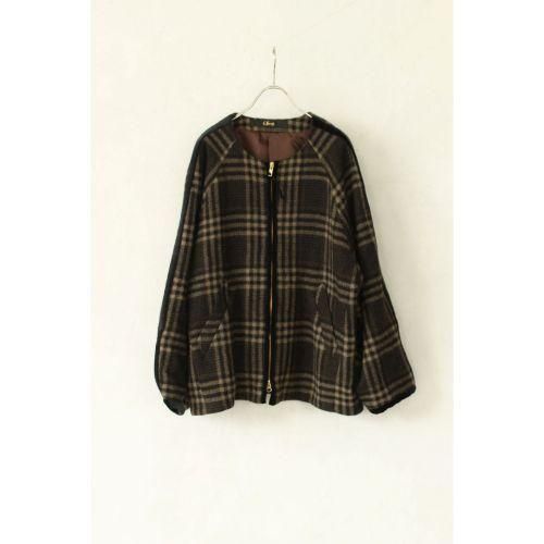 <p>comingsoon</p><p>wool check zip - jacket</p>