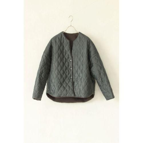 <p>comingsoon</p><p>quilting  loop yarn reversible - jacket</p>