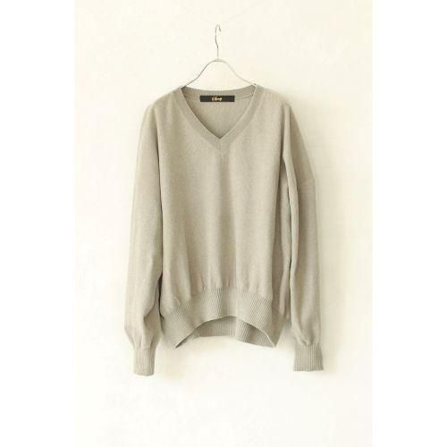 mole yarn - V neck pullover