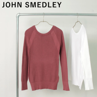 JOHN SMEDLEY åȥ󥸥㥬ɥ˥åȡ󥹥ɥ졼 S4438 Uͥå 롼ͥå ץ륪С ˥å ꥹ Ĺµ̵TVΤ͵[49241]