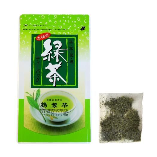 ティーバッグ緑茶（特上煎茶） - 鶴製茶
