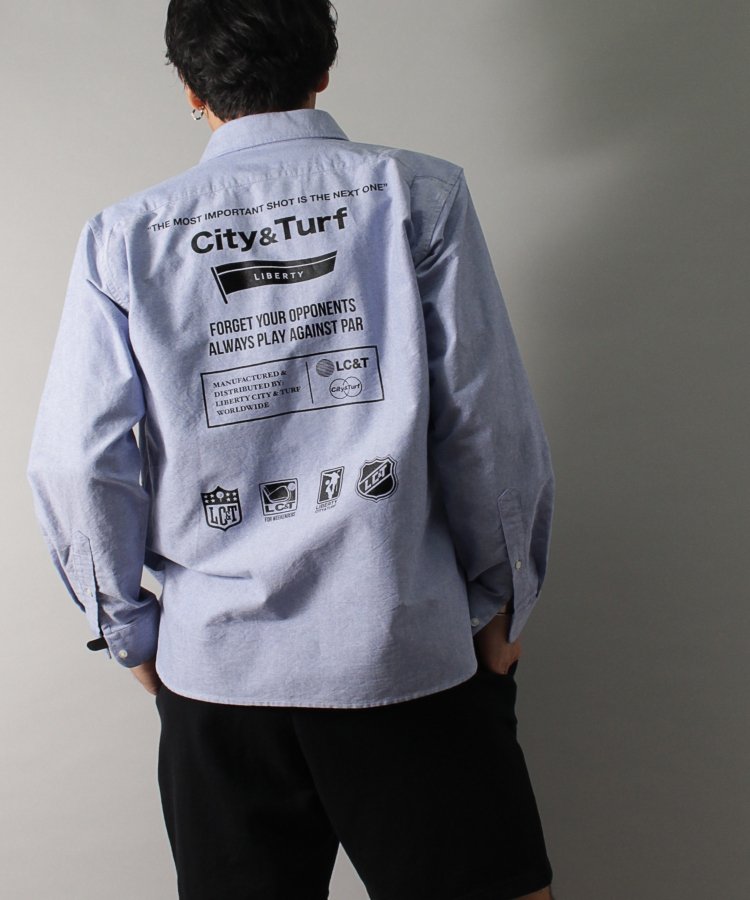 【CITY&TURF】 [TEAM LC&T] ボタンダウンシャツ
