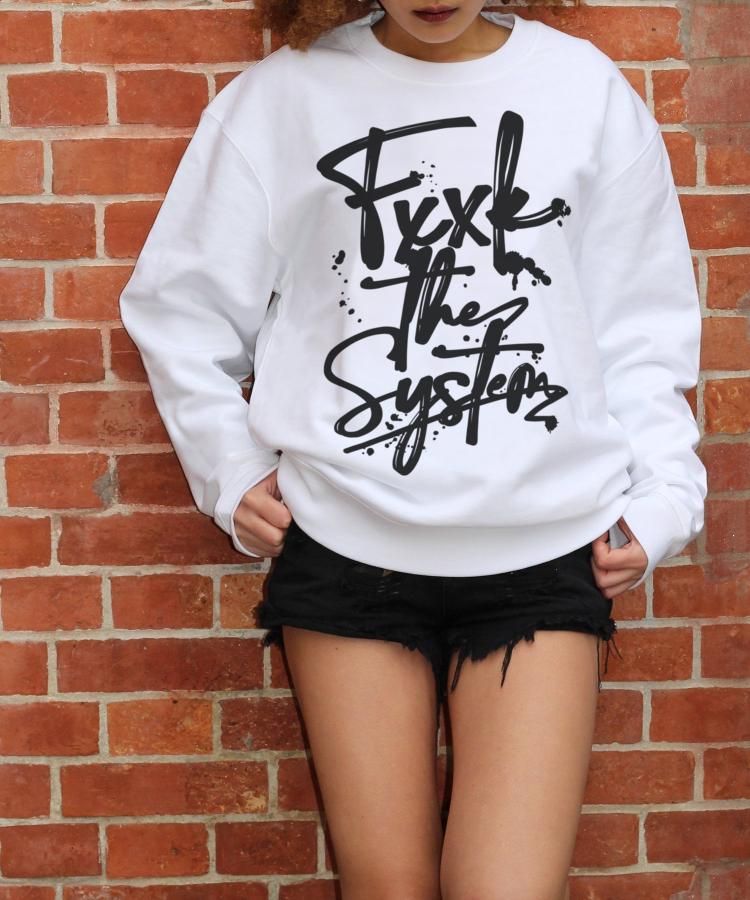 50OFF[FXXK THE SYSTEM] åȡ롼ͥå<img class='new_mark_img2' src='https://img.shop-pro.jp/img/new/icons20.gif' style='border:none;display:inline;margin:0px;padding:0px;width:auto;' />
