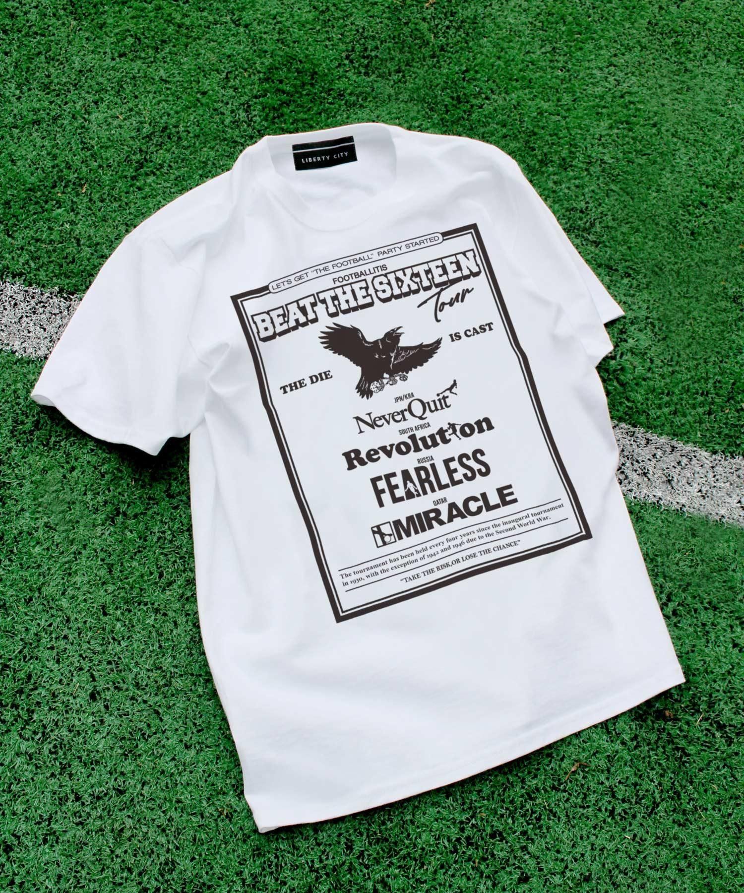 FOOTBALLITIS】 [BEAT THE SIXTEEN TOUR] Tシャツ - リバティー