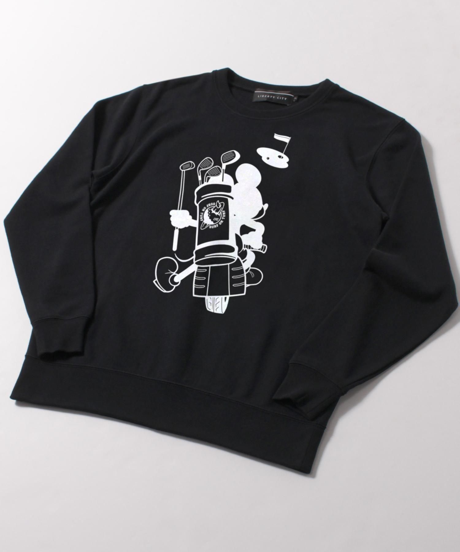 CITY&TURF】[THE BIKER] ライト・スウェット・クルーネック