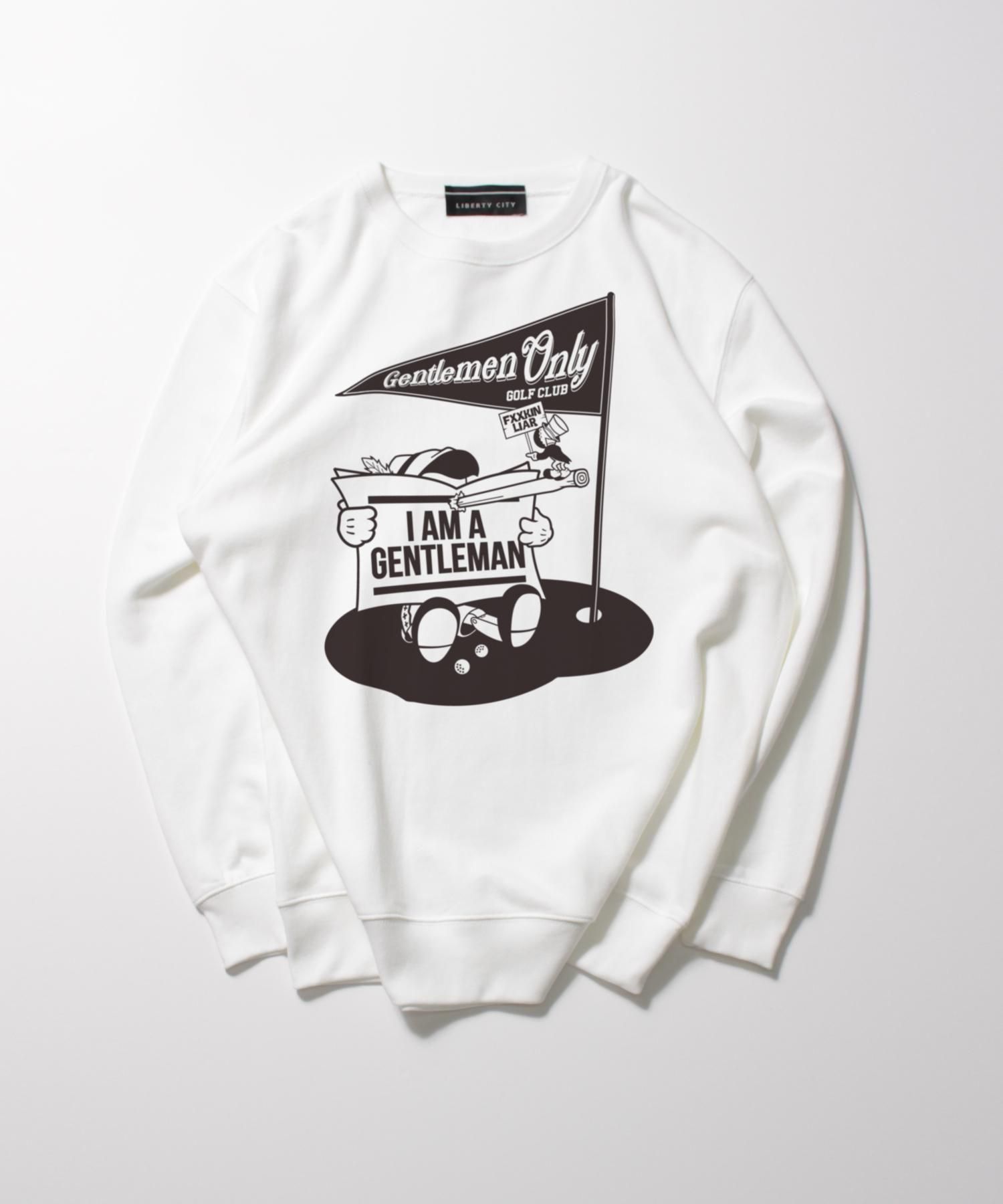CITY&TURF】[I AM A GENTLEMAN] ライト・スウェット・クルー